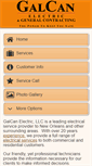 Mobile Screenshot of galcanelectric.com